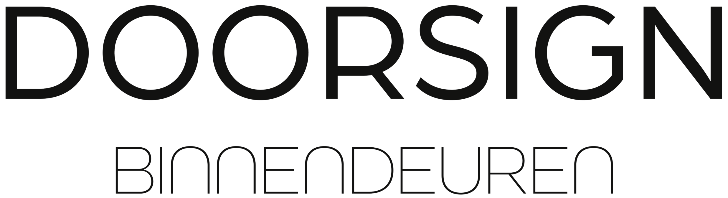 Doorsign binnendeuren configurator